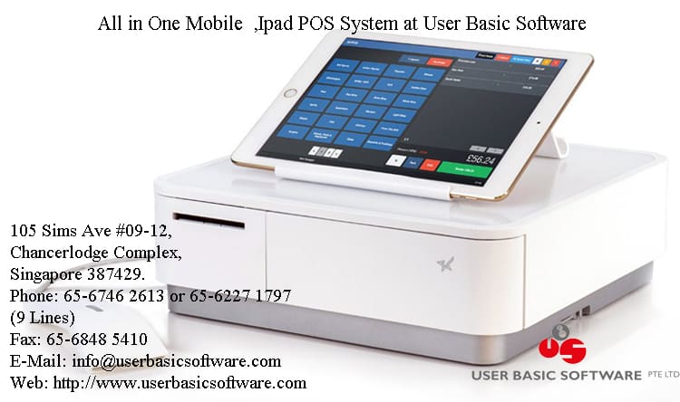 All in One Mobile ,Ipad POS System at User Basic Software