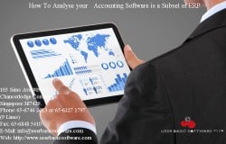 How To Analyse your Accounting Software is a Subset of ERP
