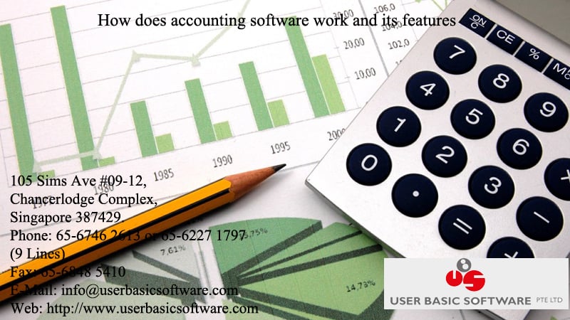 How does accounting software work and its features
