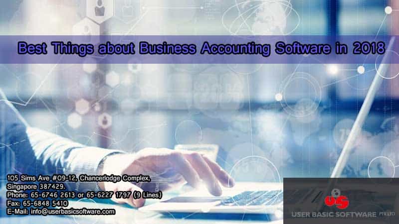 Best Things about Business Accounting Software in 2018