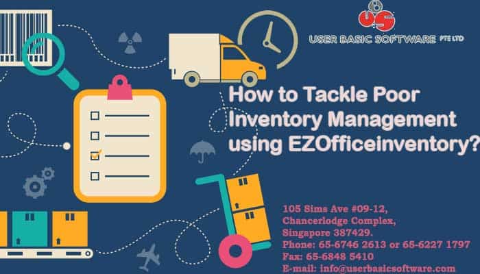How to Tackle Poor Inventory Management using EZOfficeinventory