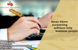 Areas where accounting software help business people