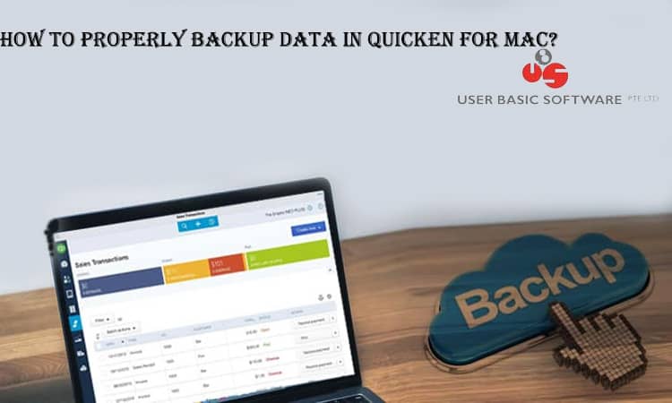 backup data in quicken for mac